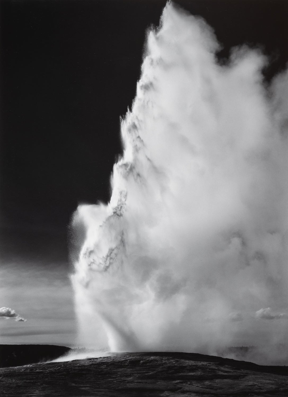 Old Faithful Geyser (Classic Images) – The Ansel Adams Gallery