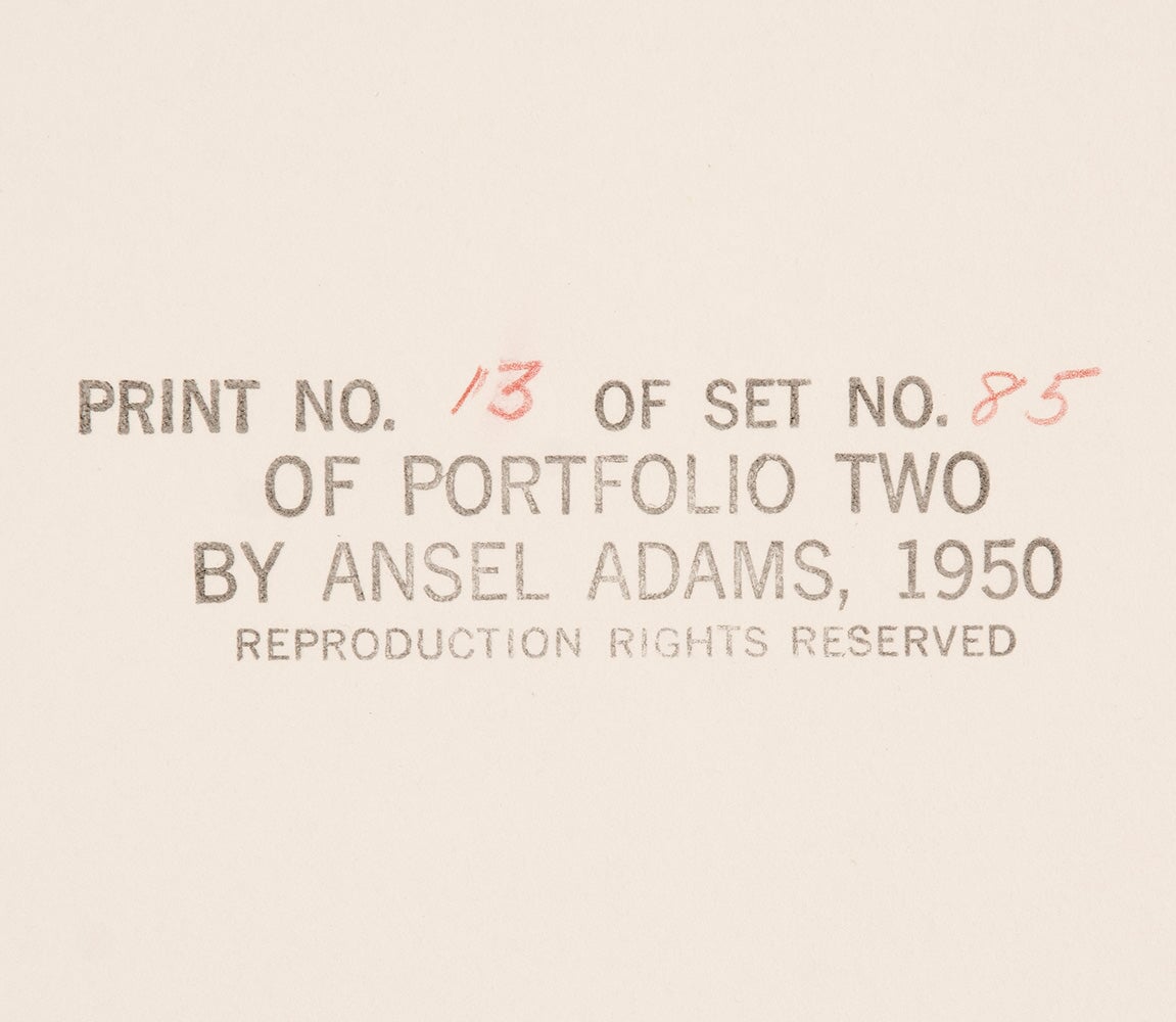 Old Faithful Geyser Original Photograph Ansel Adams 