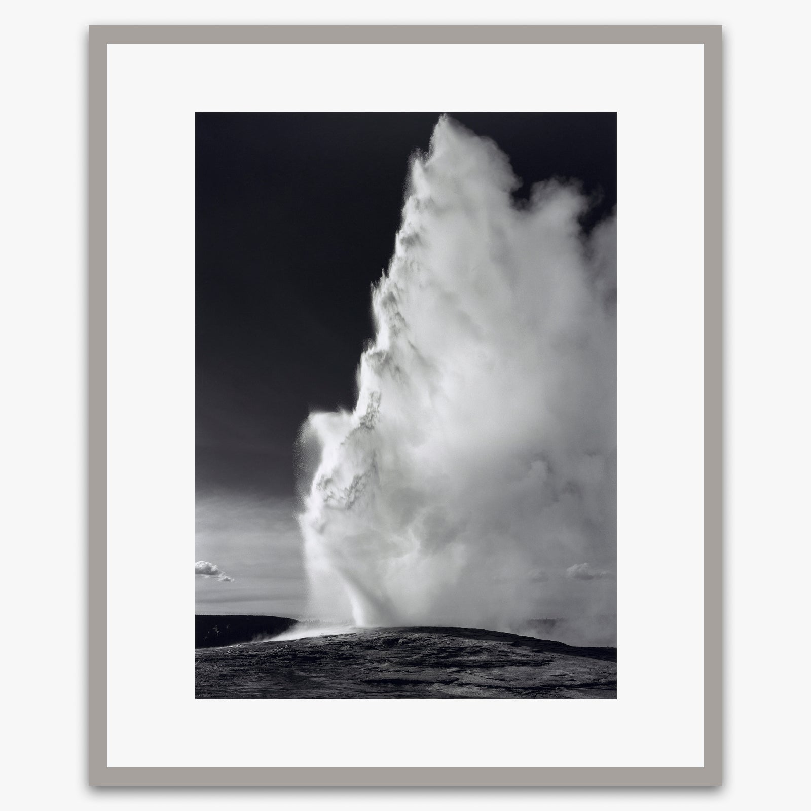Old Faithful Geyser.