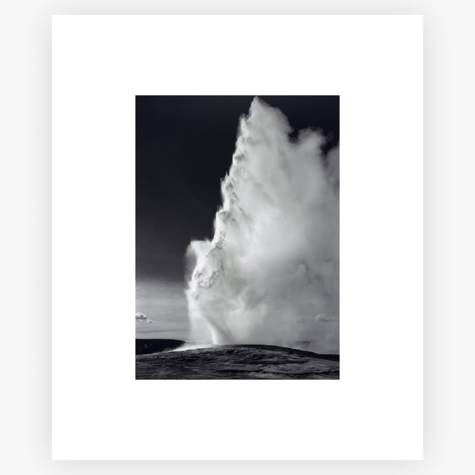 Old Faithful Geyser.