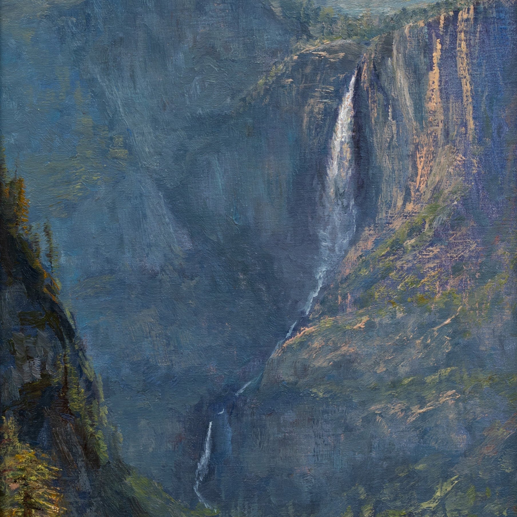 Peregrine View of Yosemite Fals Shop_Represented_Artist James McGrew 