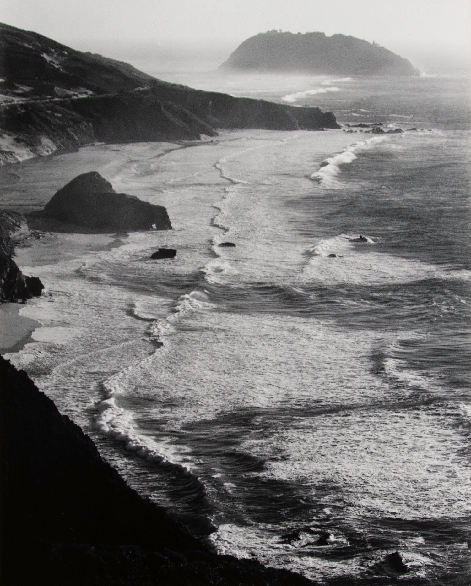 Pt. Sur, Storm Original Photograph Ansel Adams 