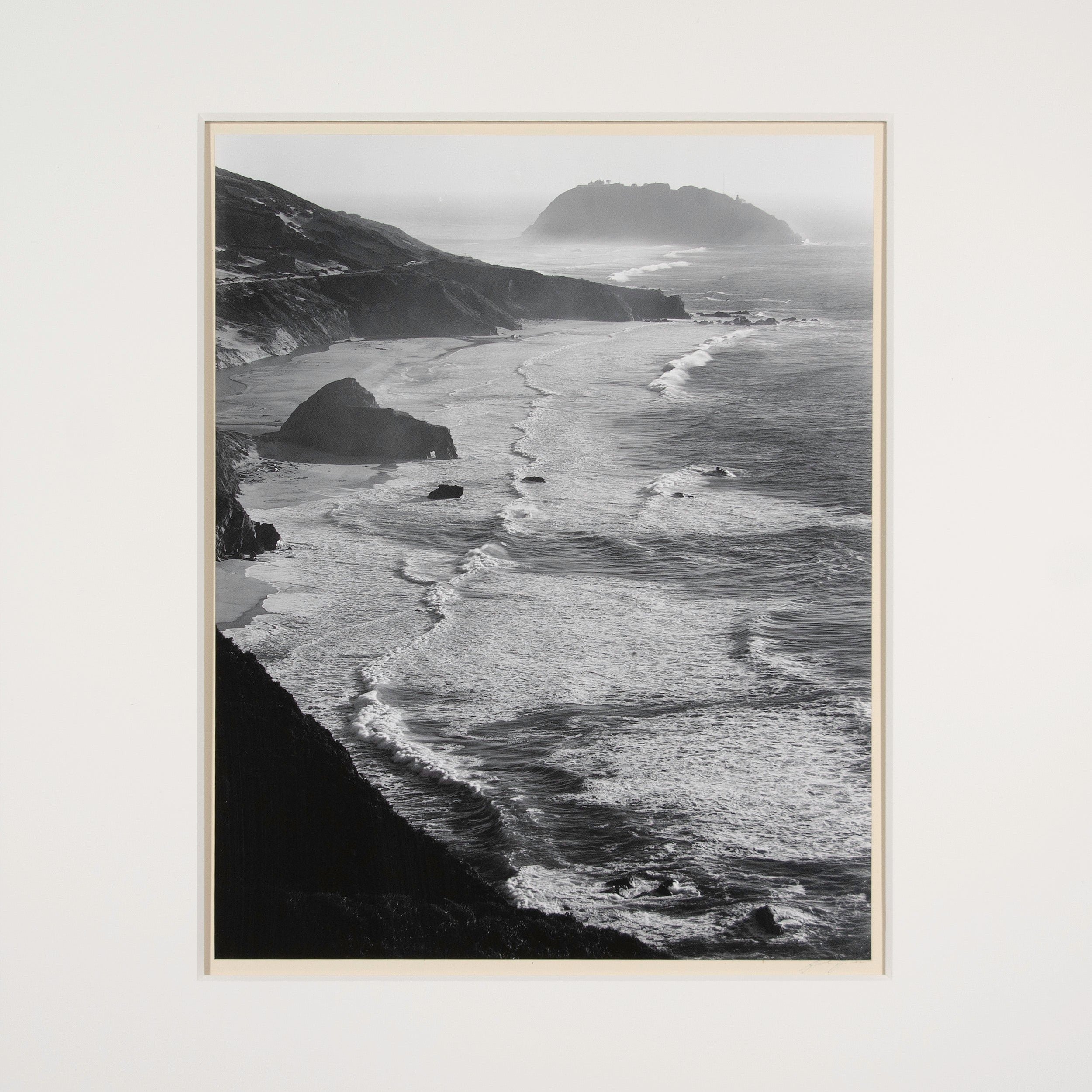 Pt. Sur, Storm Original Photograph Ansel Adams 