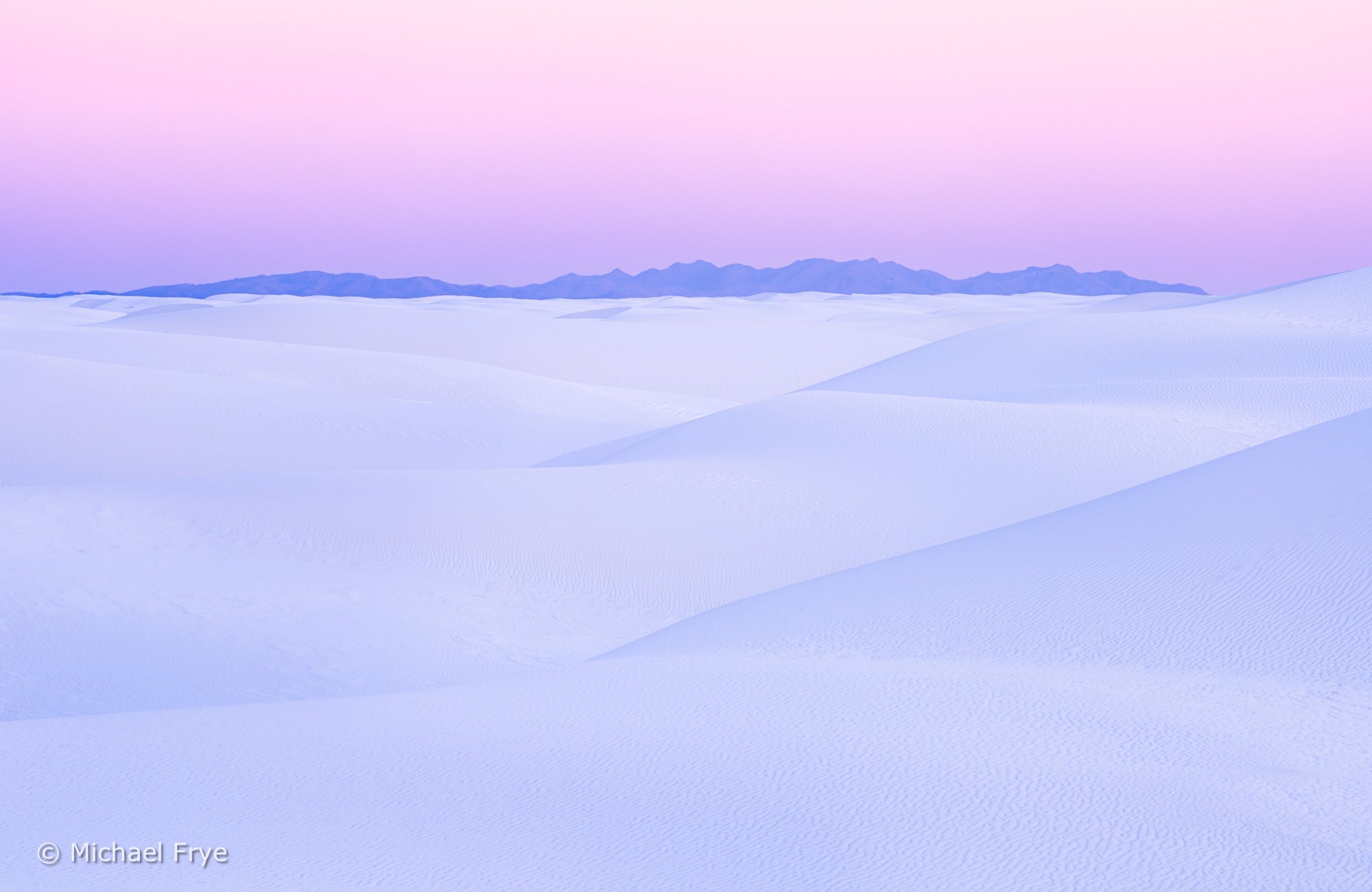 Sand clouds, White Sands NP, New Mexico Shop_Represented_Artist Michael Frye 