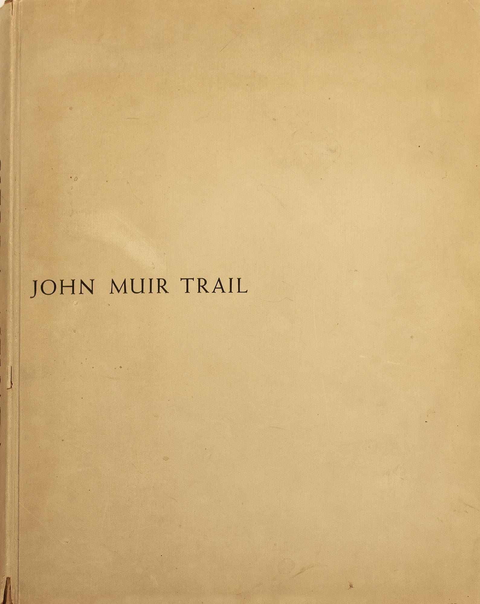 Sierra Nevada: The John Muir Trail Original Photograph Ansel Adams 