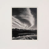 Sierra Nevada, Winter Evening, from the Owens Valley Original Photograph Ansel Adams 