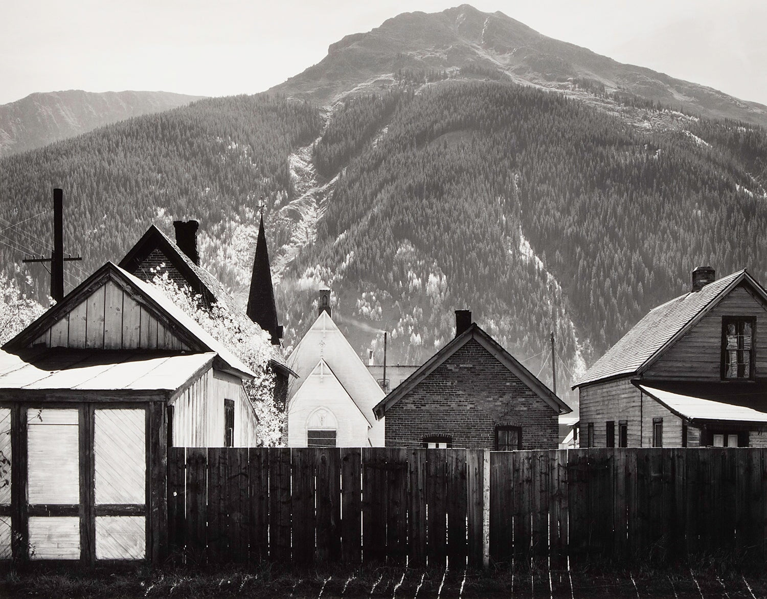 Silverton, Colorado explore photographs The Ansel Adams Gallery 