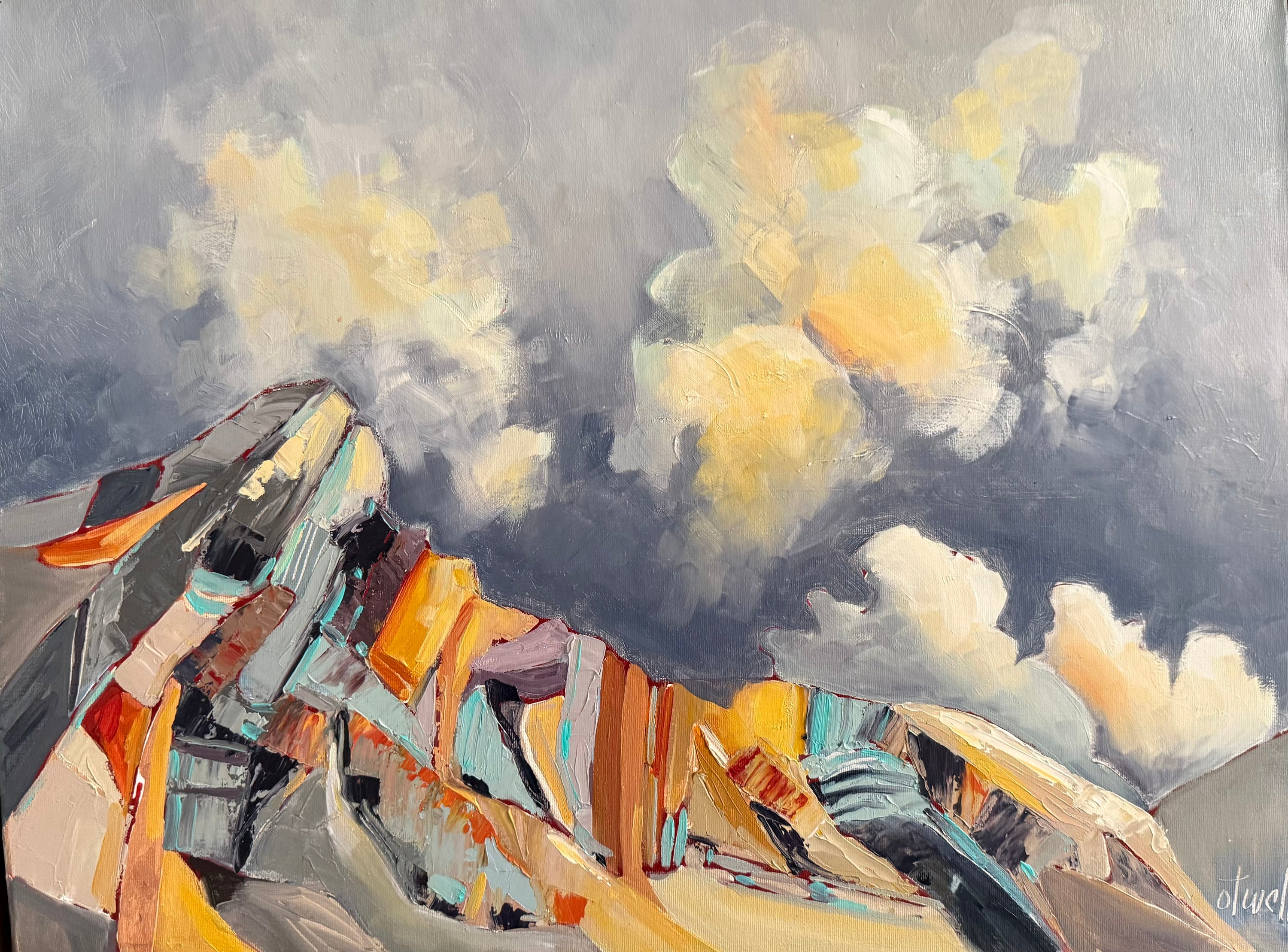 Storm Rising, Mt. Dana Shop_Represented_Artist Penny Otwell 
