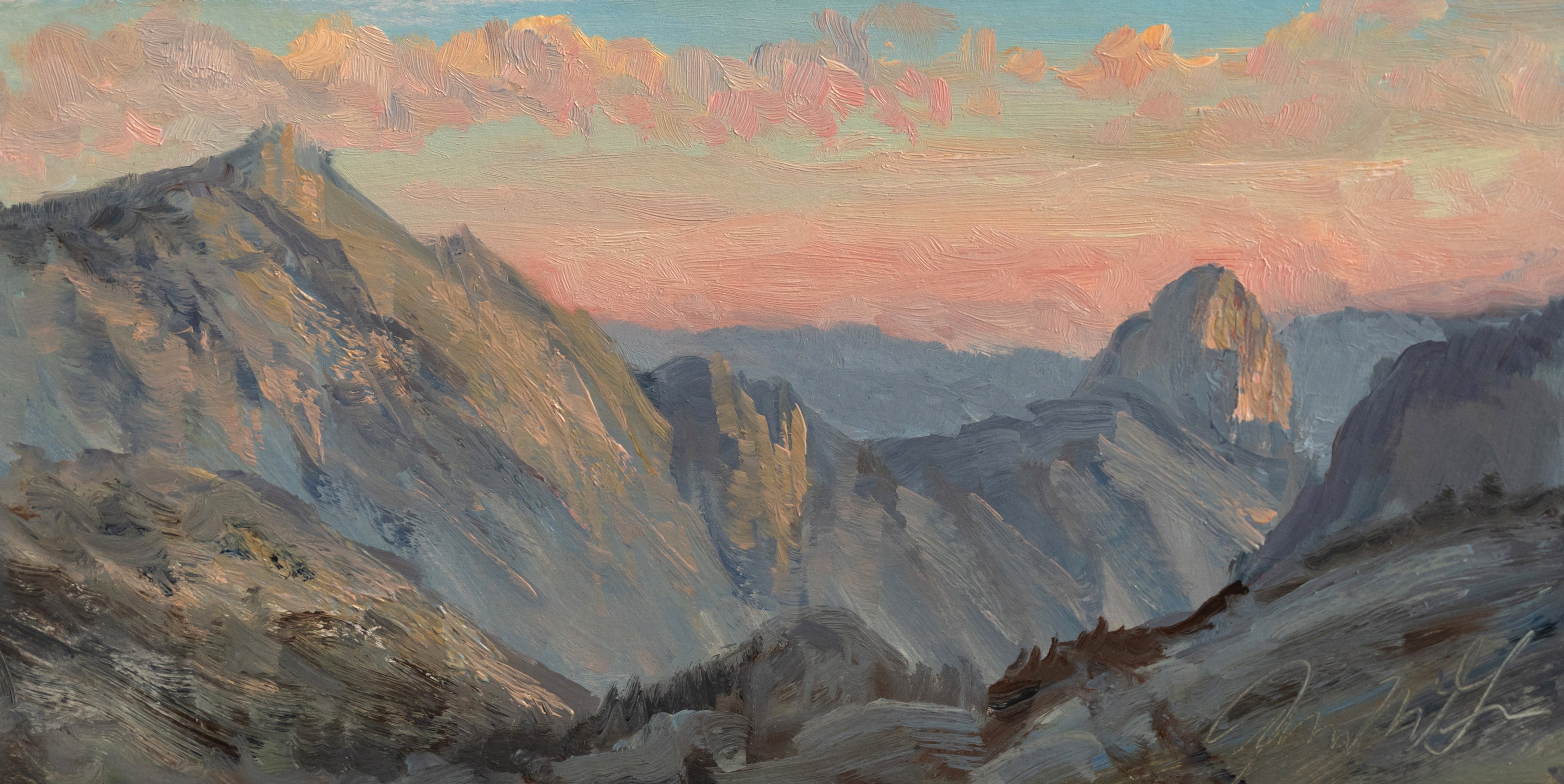 Sunset at Olmstead Point Shop_Represented_Artist James McGrew 