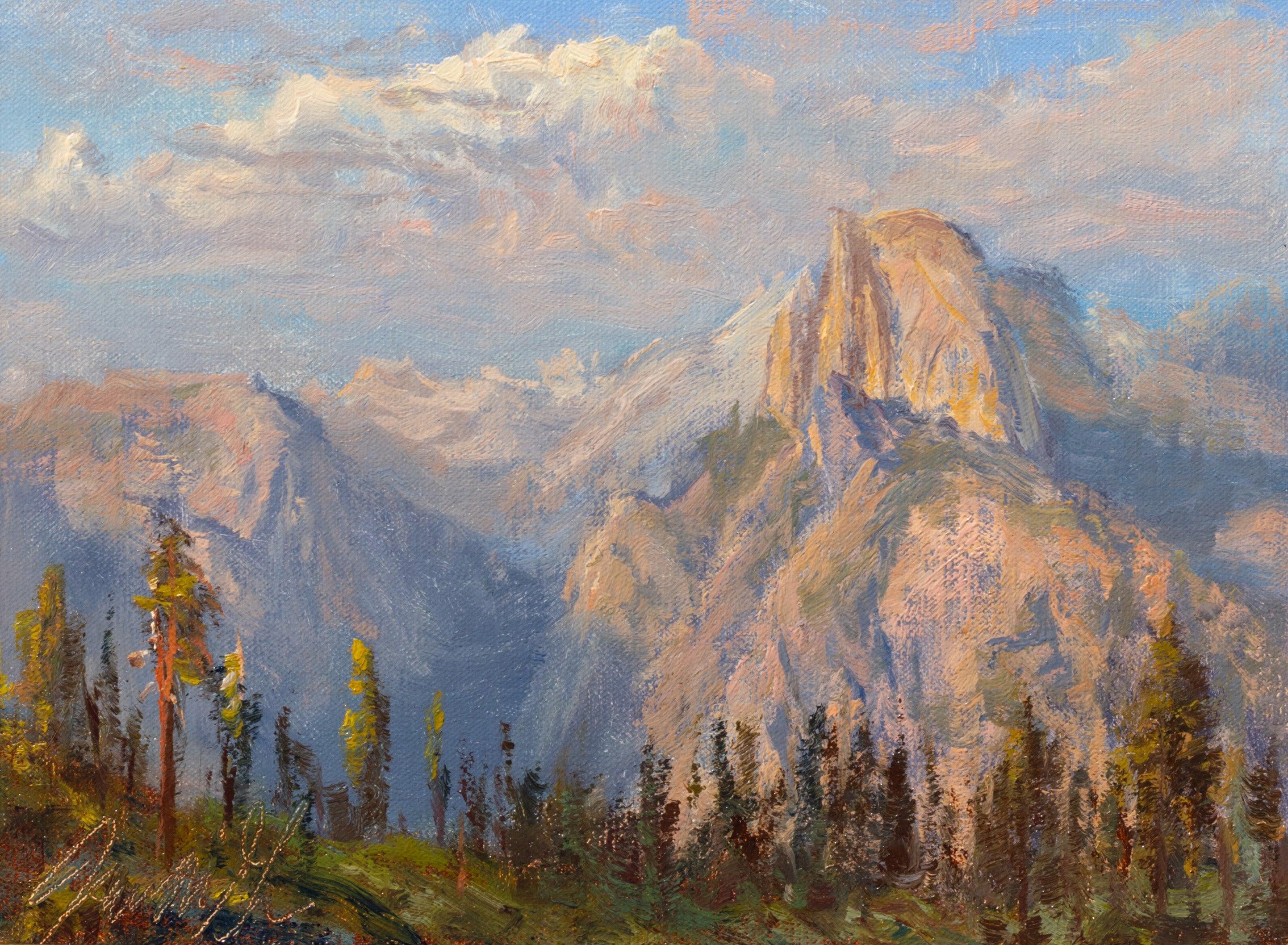 Sunset Near Glacier Point Shop_Represented_Artist James McGrew 