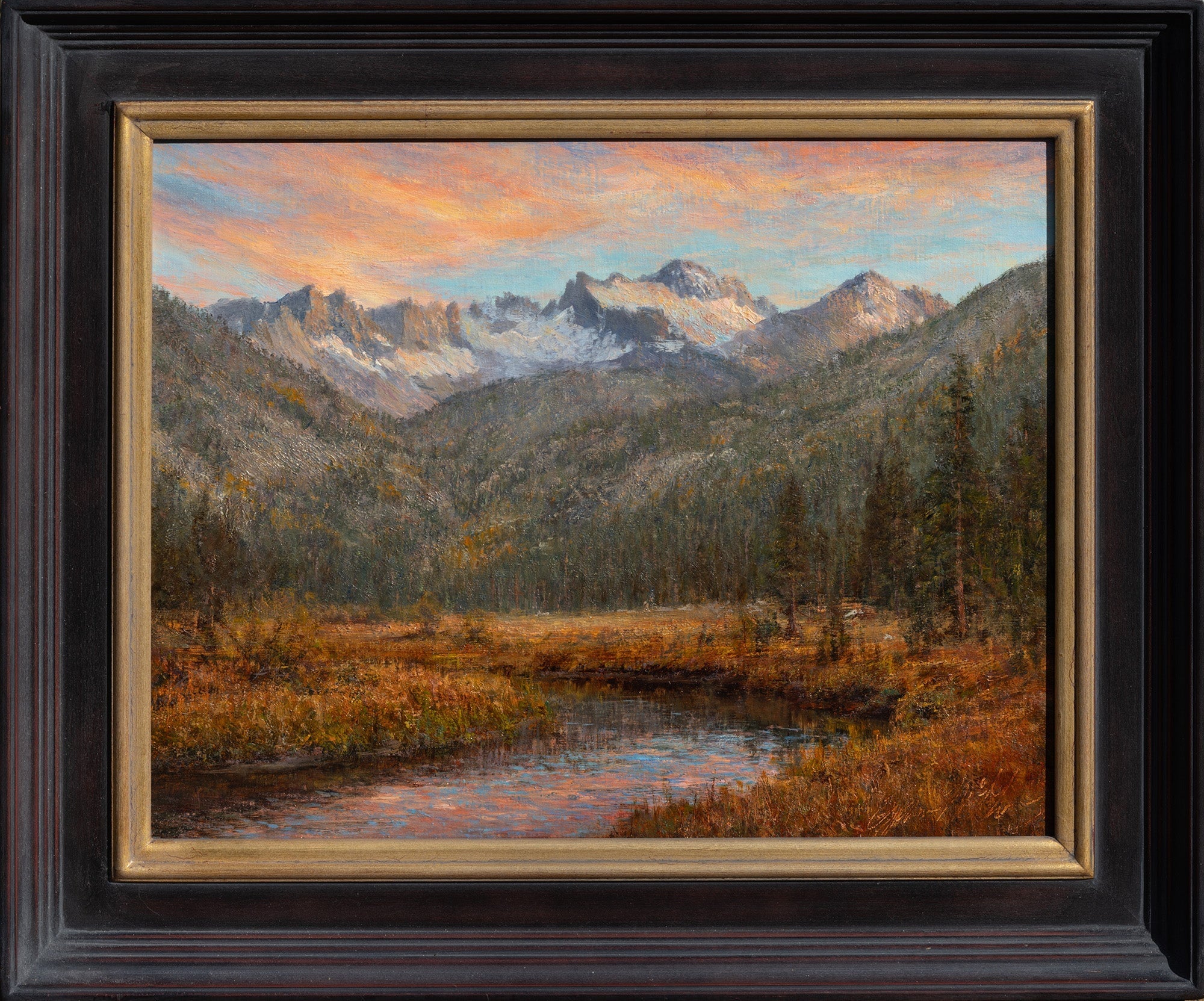 Sunset of Lyell Glacier Shop_Represented_Artist James McGrew 