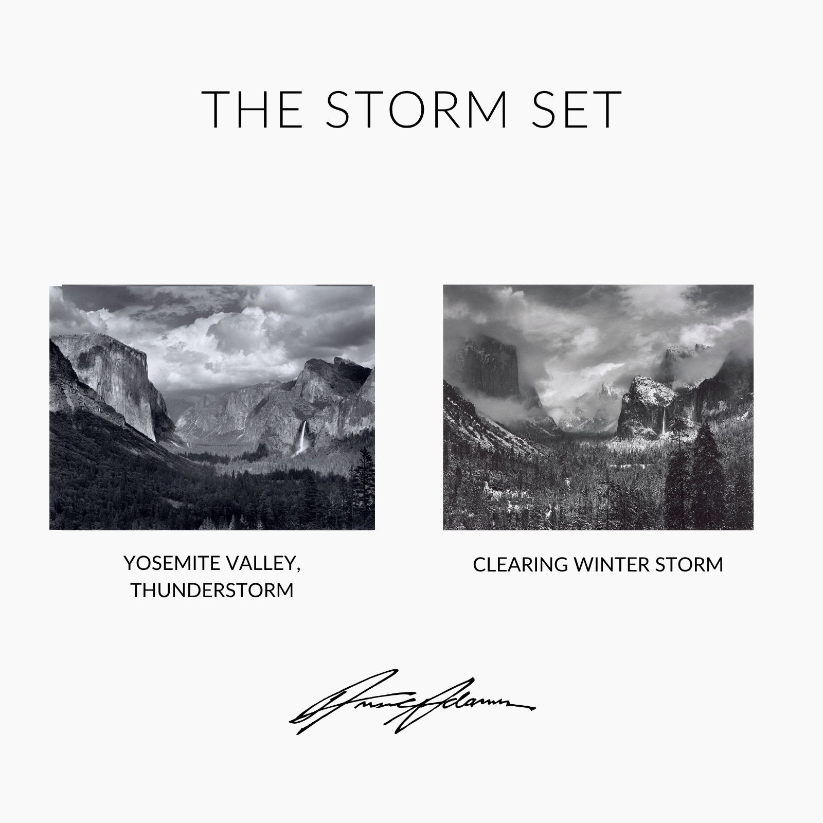 The Storm Set Shop_Repro_MR_Set The Ansel Adams Gallery 