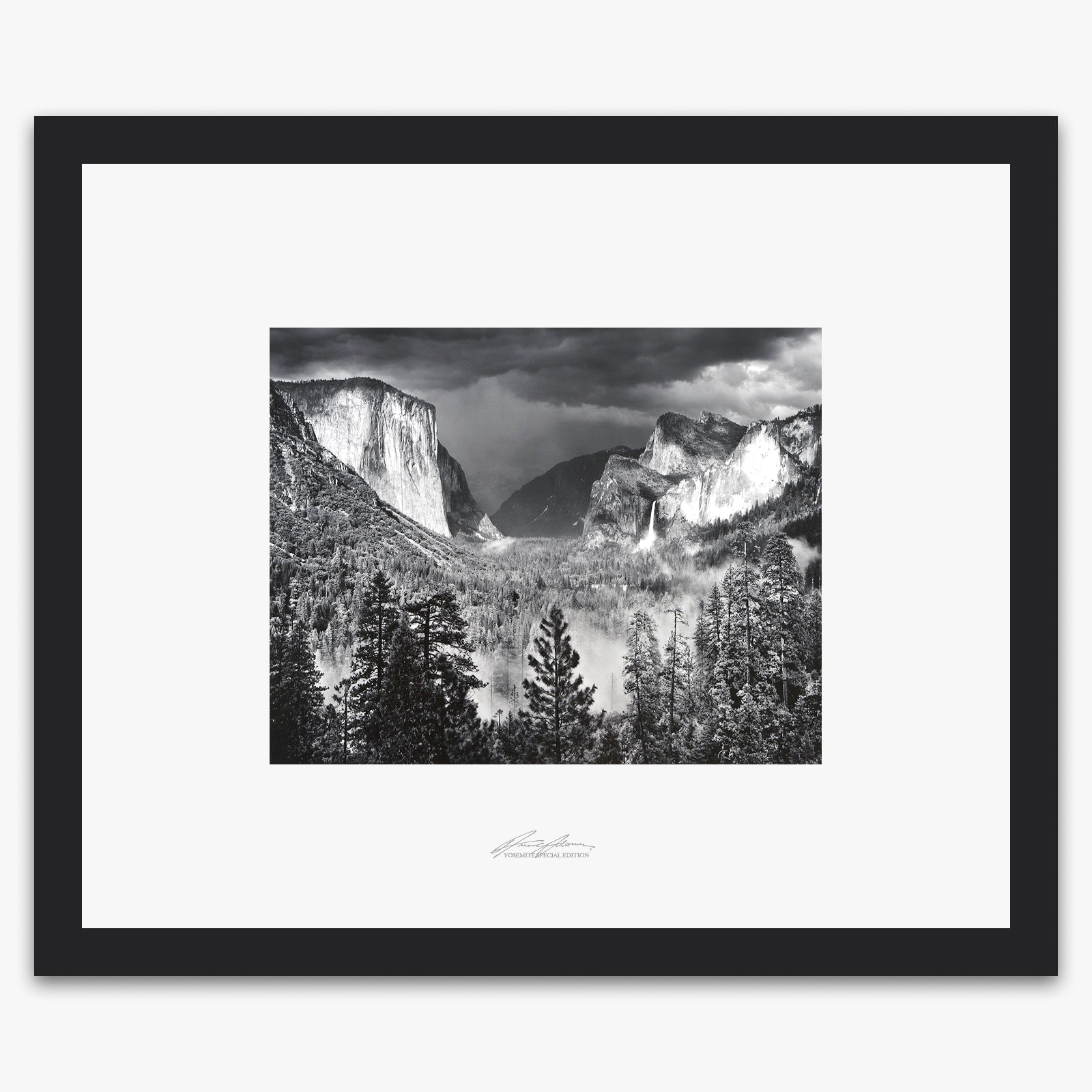 Shop Thunderstorm, Yosemite Valley by Ansel Adams – The