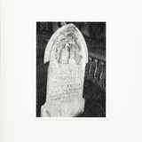White Tombstone, Laurel Hill, San Francisco Original Photograph Ansel Adams 