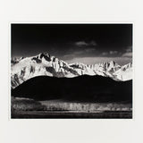 Winter Sunrise, Sierra Nevada from Lone Pine Original Photograph Ansel Adams 