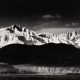 Winter Sunrise, Sierra Nevada from Lone Pine Original Photograph Ansel Adams 