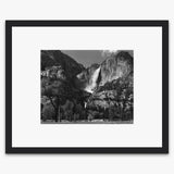 Yosemite Falls and Meadow Shop_Medium_Print The Ansel Adams Gallery Black Wood 