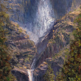 Yosemite Falls from the Lower Falls Trail Shop_Represented_Artist James McGrew 