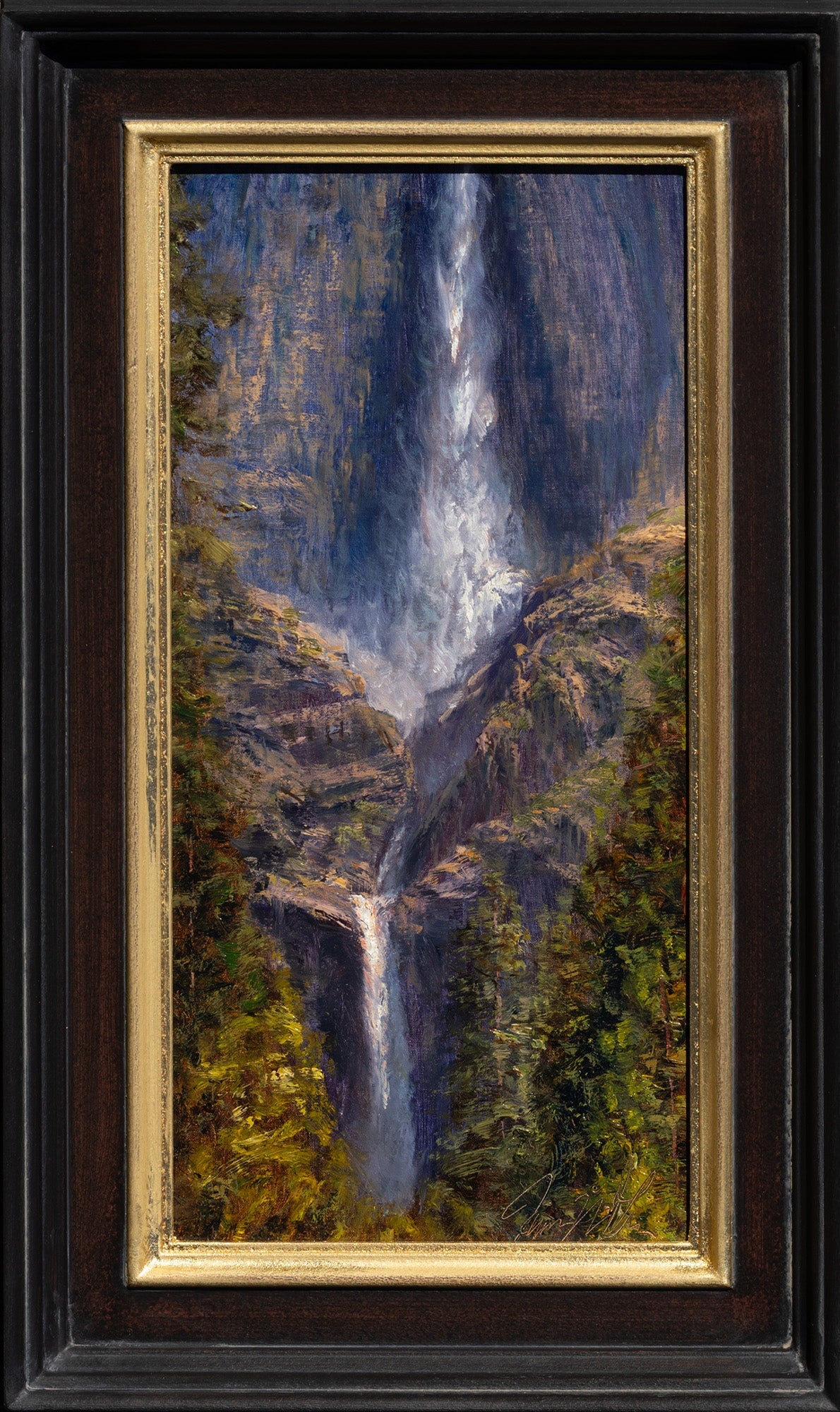 Yosemite Falls from the Lower Falls Trail Shop_Represented_Artist James McGrew 