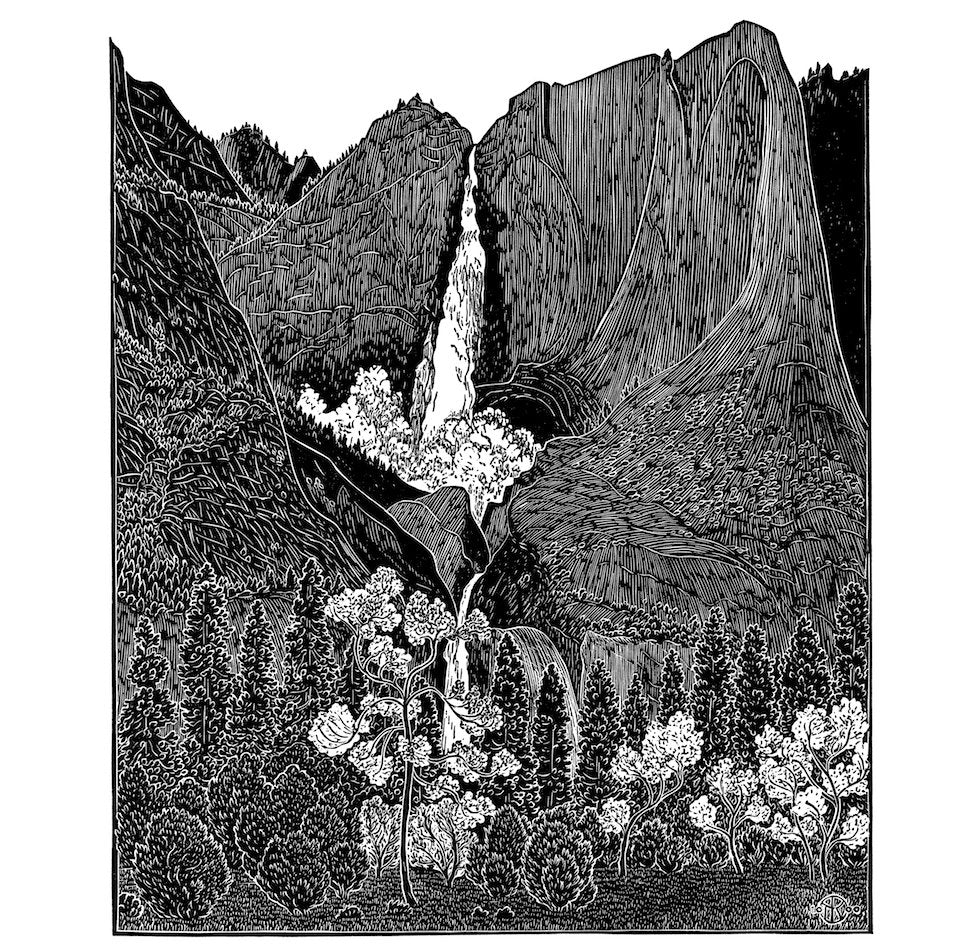 Yosemite Falls VIII Shop_Represented_Artist Tom Killion 