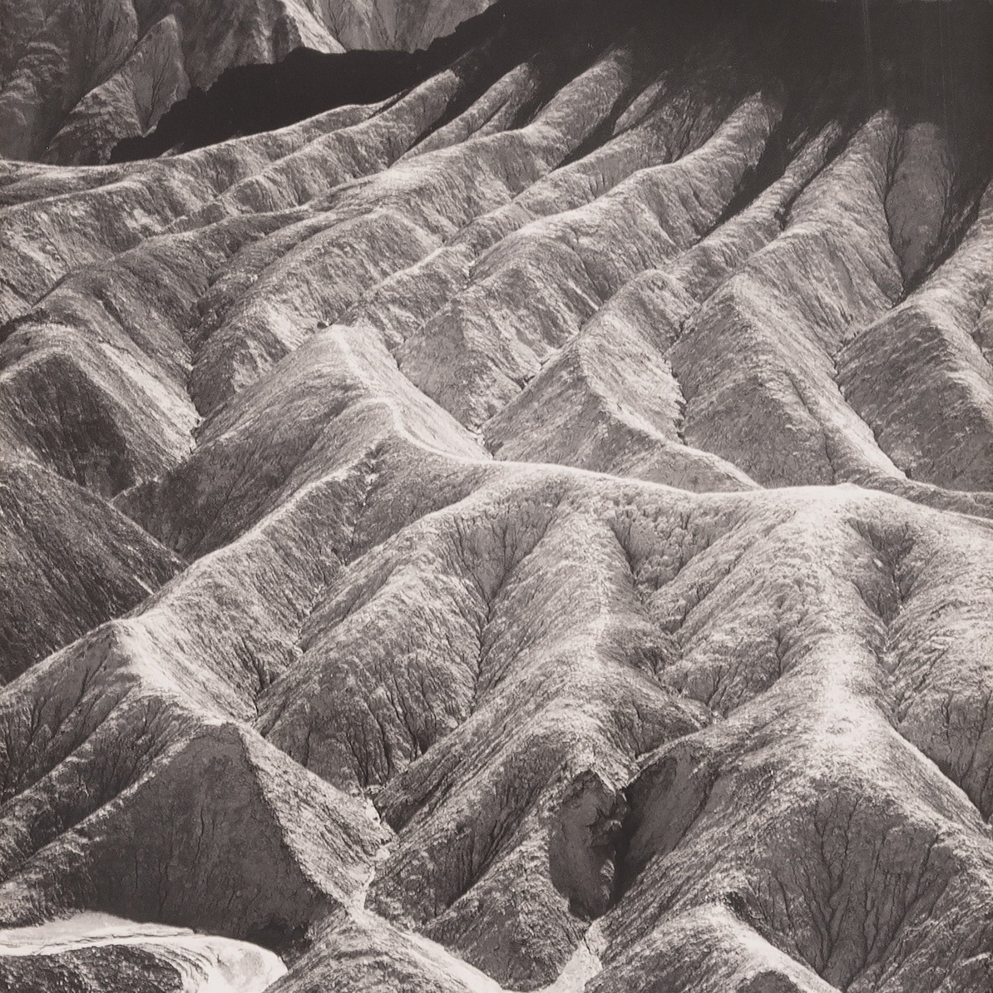 Zabriski Point, Death Valley National Park Original Photograph Ansel Adams 