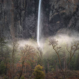 Winter into Spring, Bridalveil Fall Shop charlotte gibb 15 x 22" 
