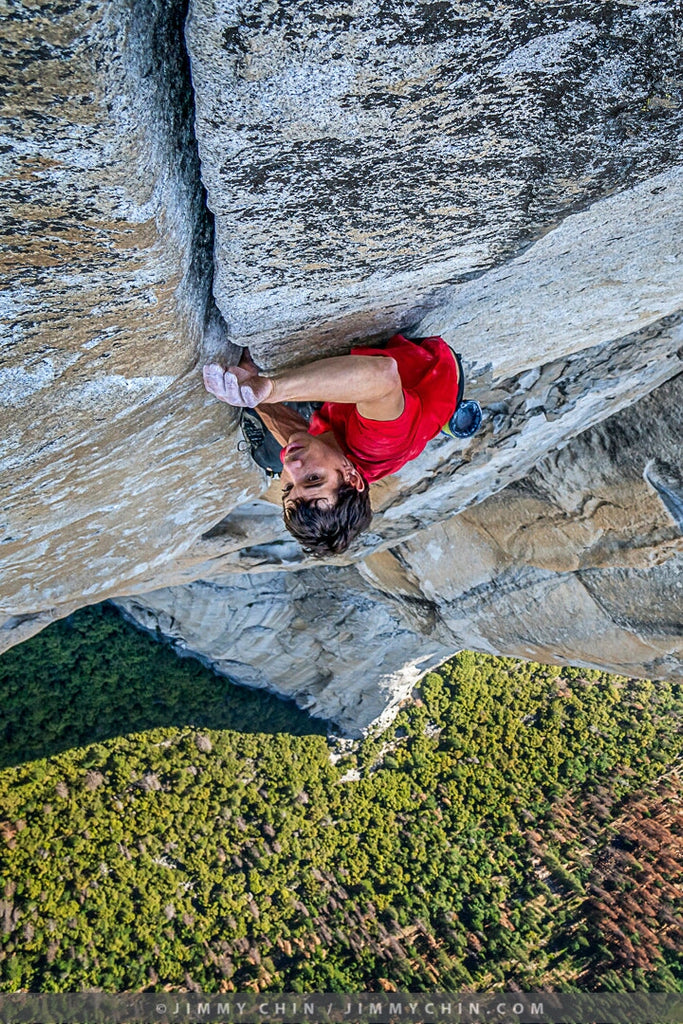 Alex Honnold on Freerider