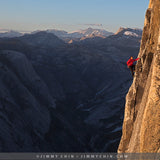 Alex Honnold on Half Dome.
