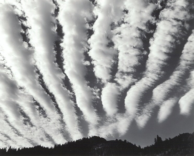 Clouds over Yosemite.