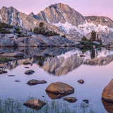 Dawn, Lake, Dusy Basin Shop Charles Cramer 