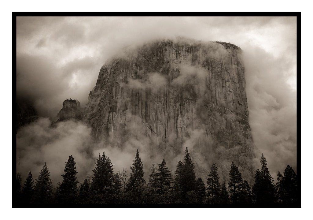 El Capitan in the Clouds, 2016