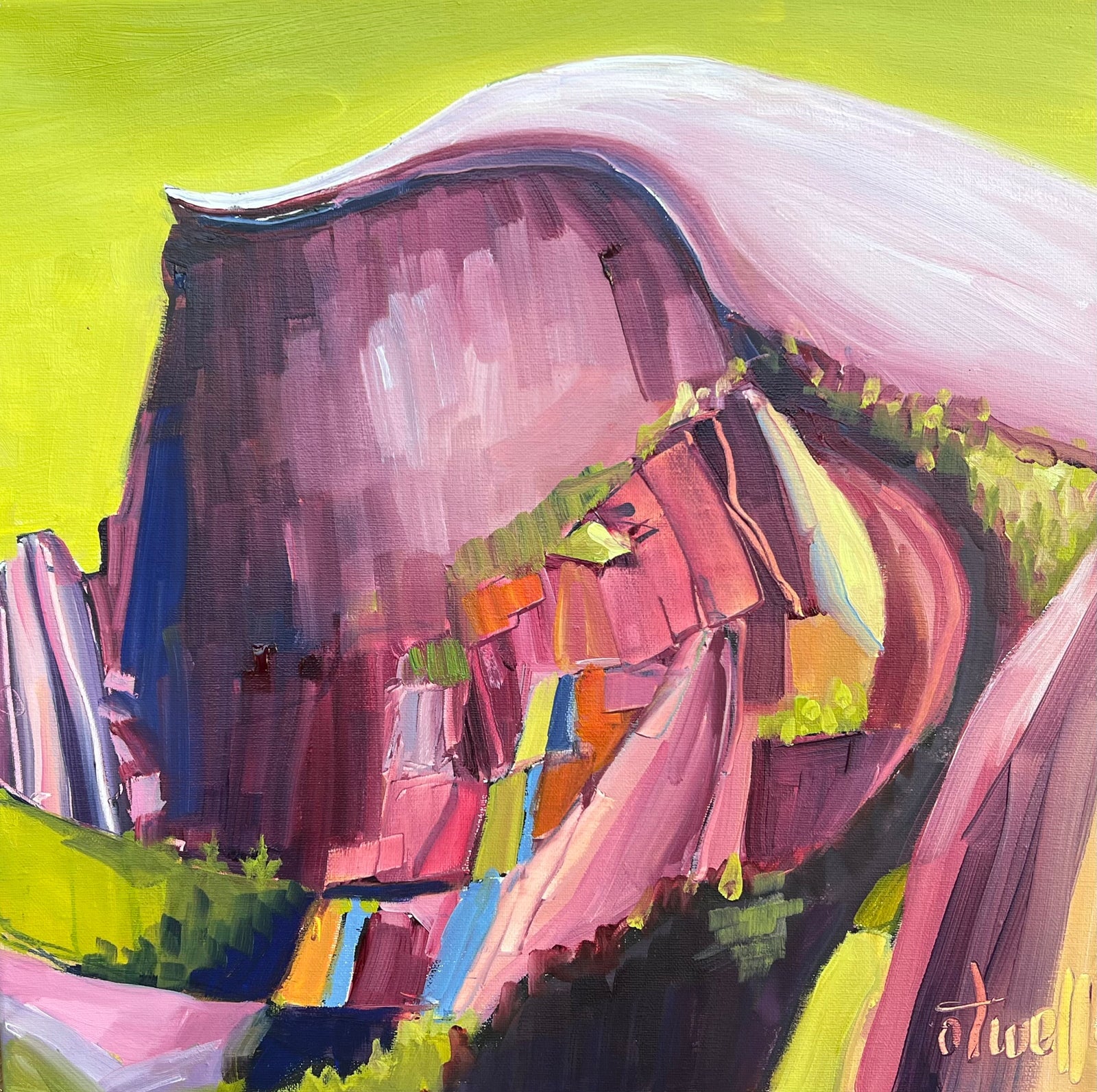Half Dome, Series #10 Shop Penny Otwell 