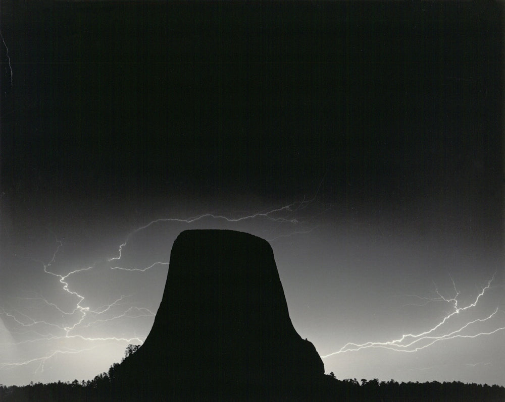 Lightning, Devil's Tower.