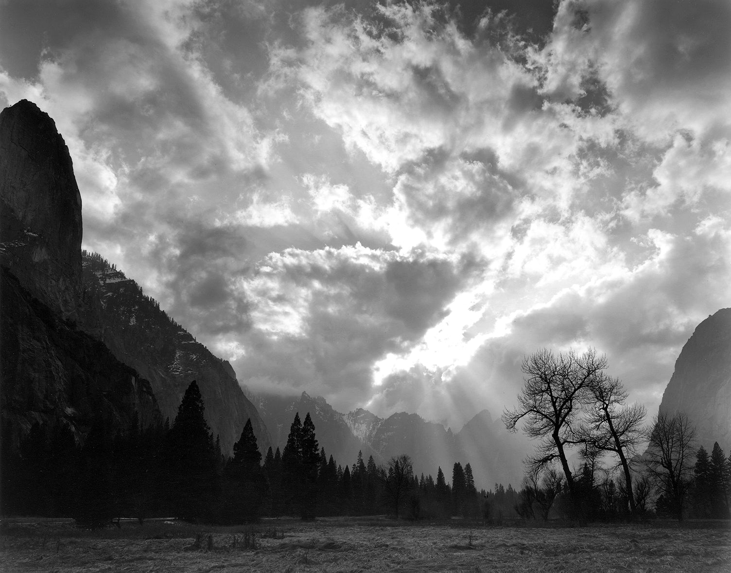 Lightstorm, Yosemite.