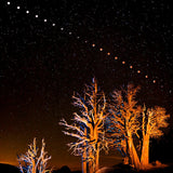 Lunar Eclipse Sequence, 1:23 am to 4:49 am Shop Michael Frye 
