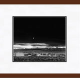 Moonrise, Hernandez Shop Ansel Adams Walnut Wood 