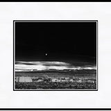 Moonrise, Hernandez Shop Ansel Adams Matte Black Metal 