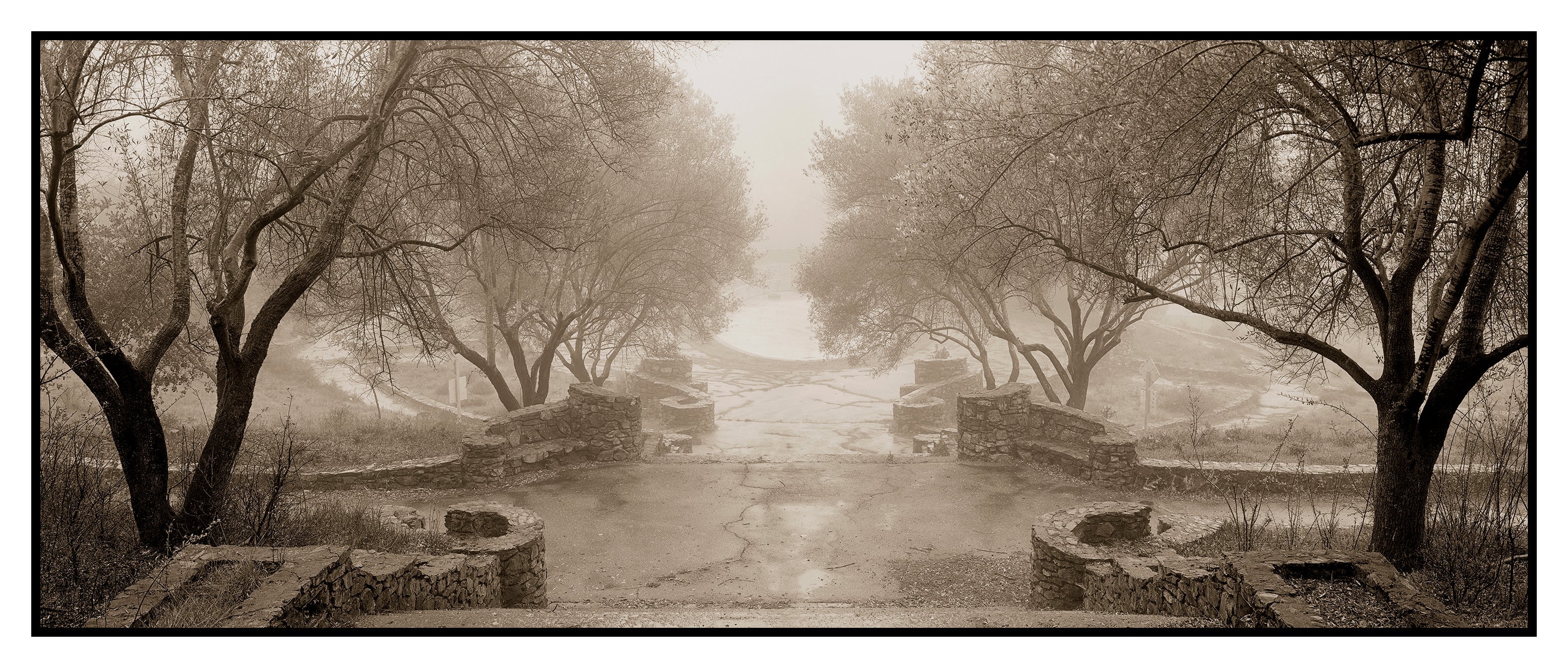 Stairway Down, Joaquin Miller Park, Oakland, CA 1996 Shop_RepArtist Kerik Kouklis 