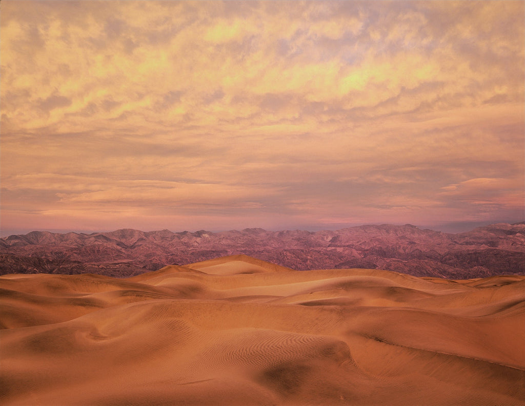Sunrise over Sand Dunes, Death Valley National Park, California 1989