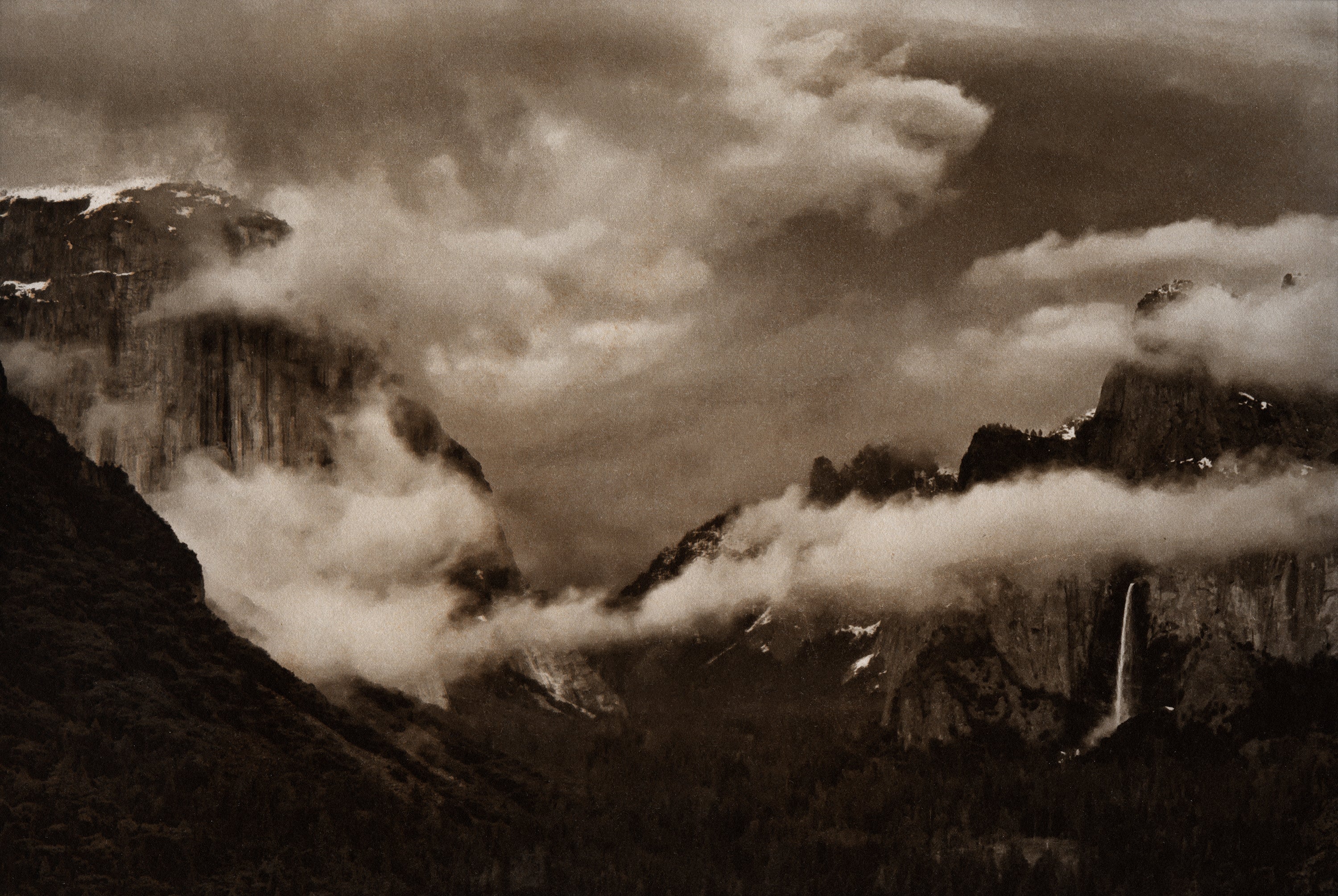 Tunnel View, Yosemite, 2017 Shop Kerik Kouklis 8"x10" 