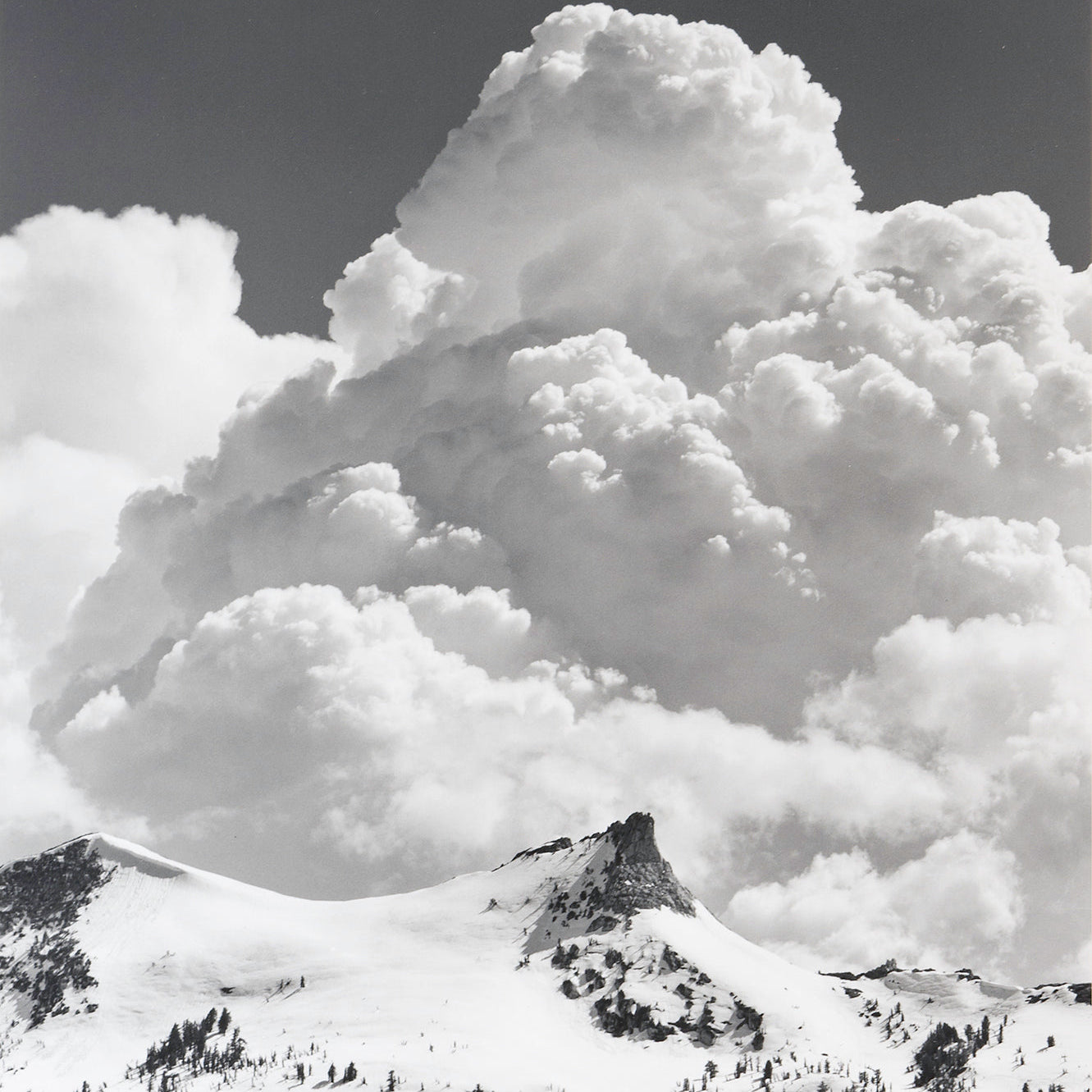 Unicorn Peak, Thunderclouds.