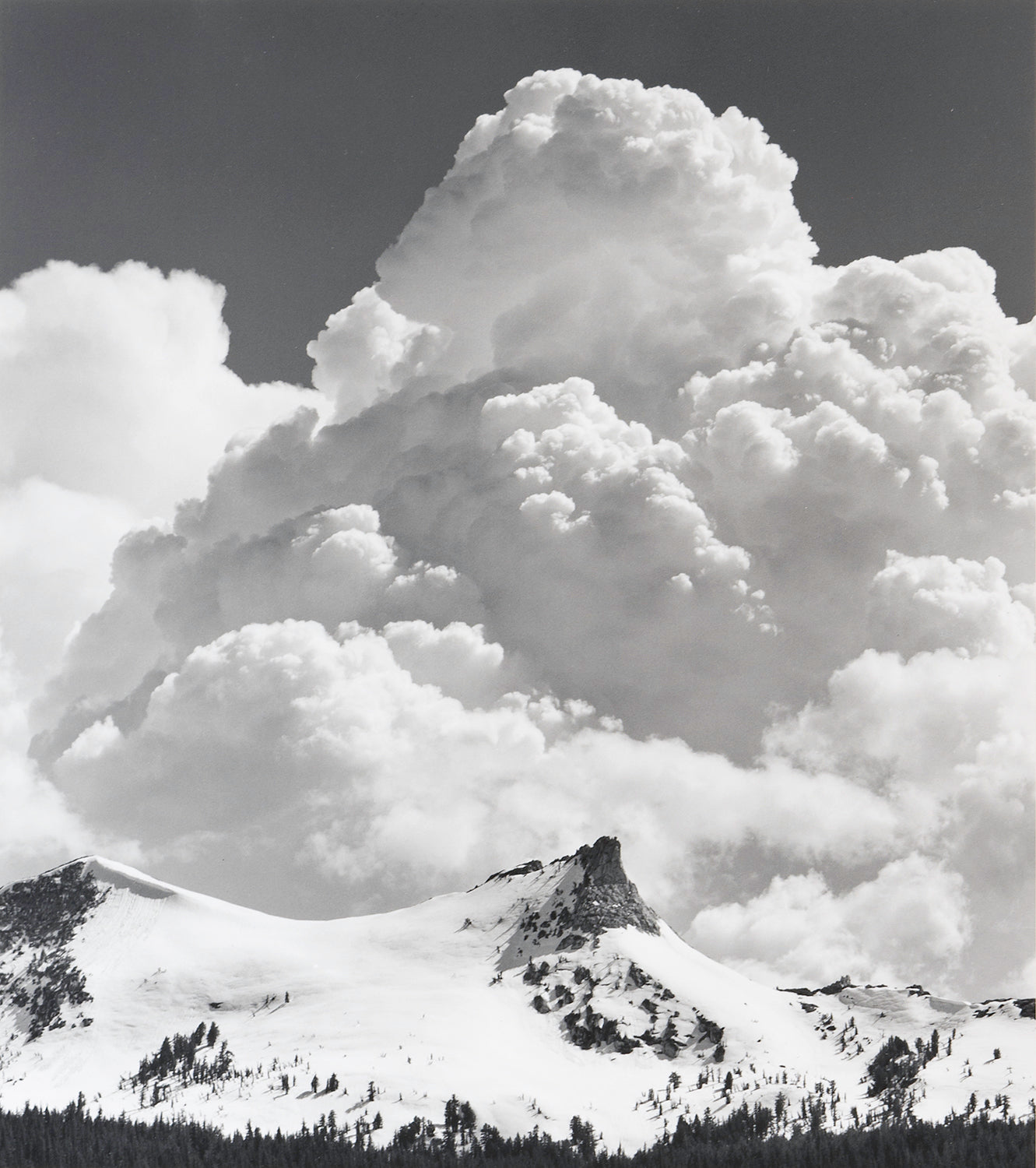 Unicorn Peak, Thunderclouds.