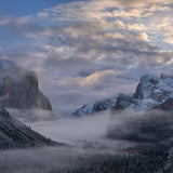 Winter Sunrise from Tunnel View, Yosemite Shop Michael Frye 