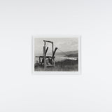 Wooden Derrick, Mendocino Original Photograph Ansel Adams 