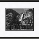 Yosemite Falls and Meadow.
