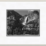 Yosemite Falls and Meadow.
