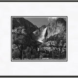 Yosemite Falls and Meadow.
