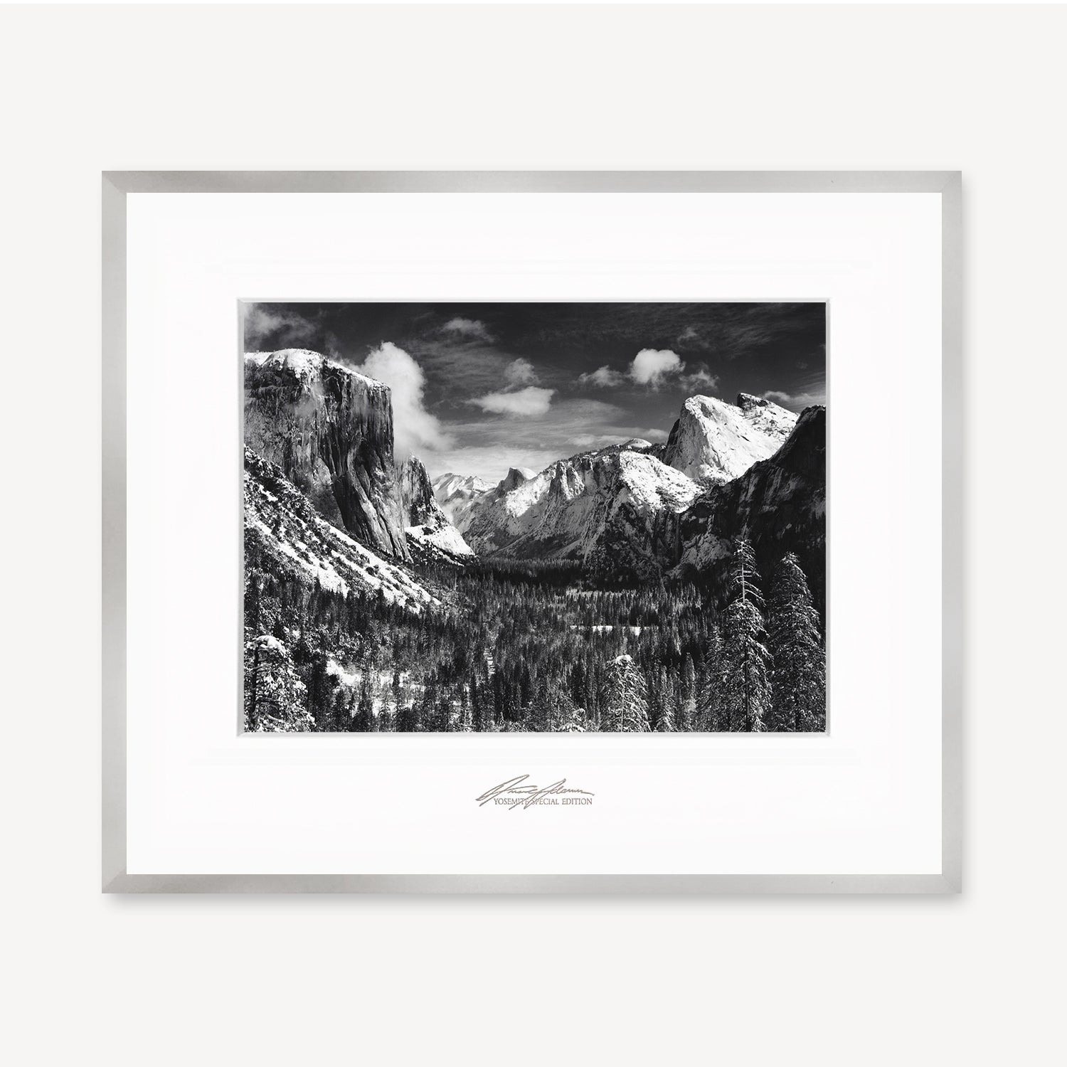 Yosemite Valley Winter.