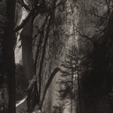 Yosemite Wall, Shadow, Snow.